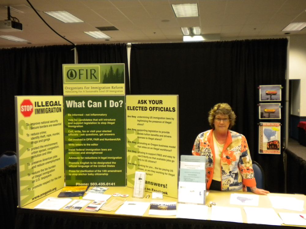 OFIR hosts a vendor booth in the exhibit hall at the Dorchester Conference