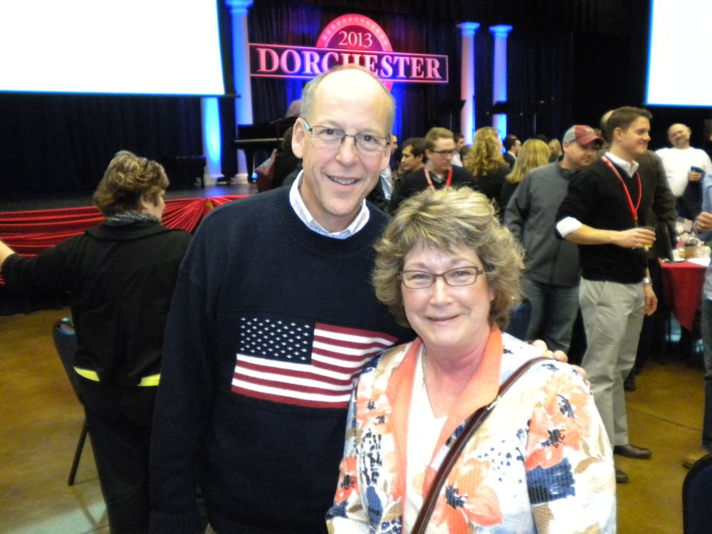 Congressman Greg Walden attend sthe Dorchester Conference. OFIR President and Congressman Walden discussed the possibility of a national amnesty bill.